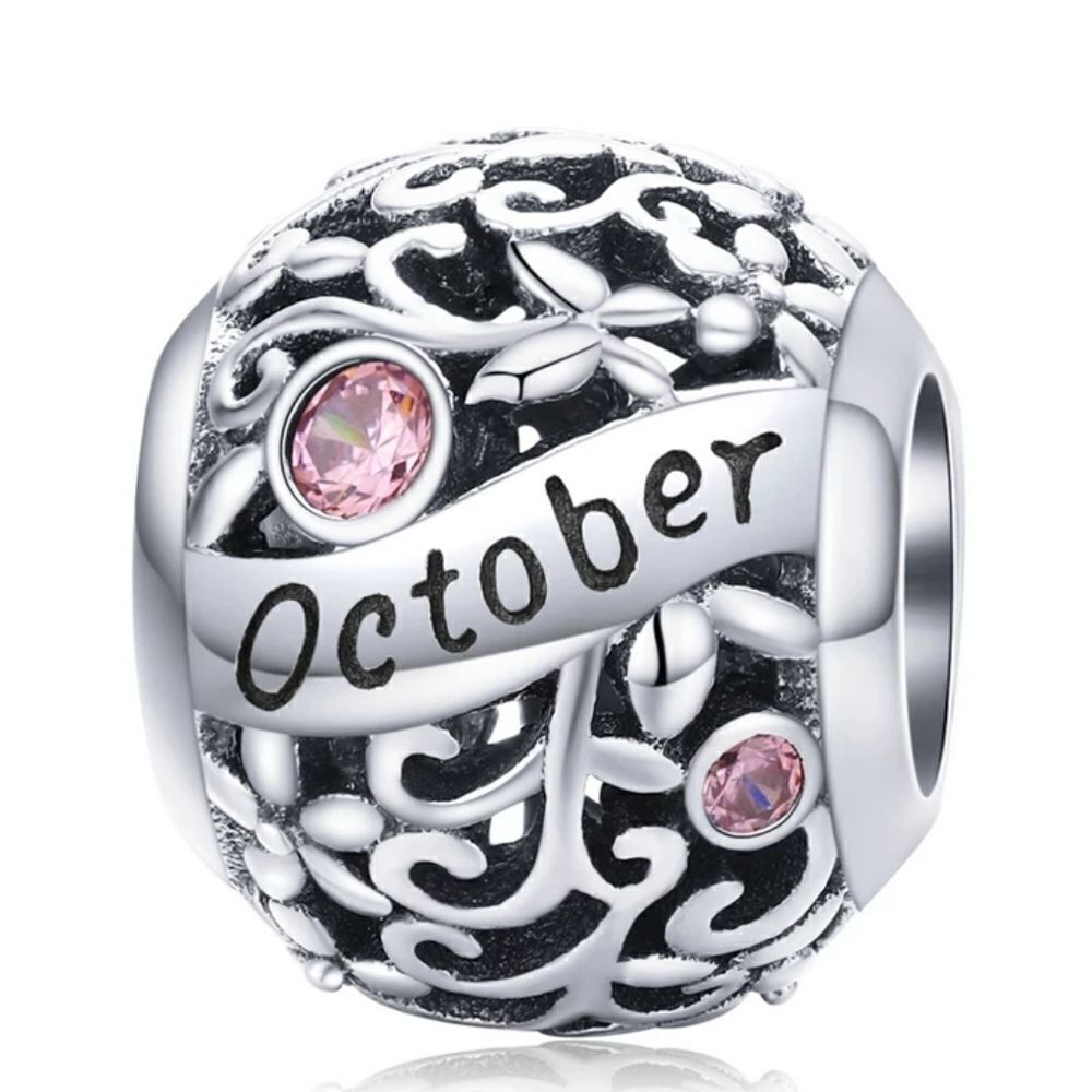 2X Host Pick 🥳 925 Silver October Birthstone Charm